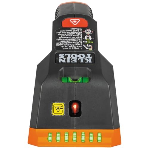 Klein Tools ESF150LL Electronic Stud Finder with Cross-Line Lasers, Bubble...