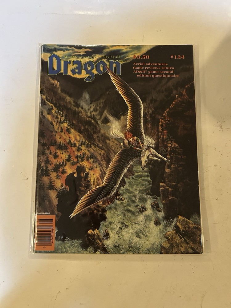 TSR: Dragon Magazine: Issue 124