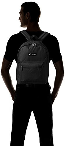 Luggage Basic Backpack, Medium Black