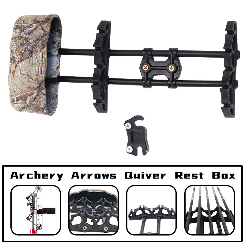 Archery Arrows Quiver Rest Quick Release Arrow Box for Compound Hunting Bow