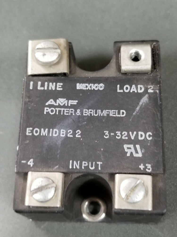 AMF Potter & Brumfield EOMIDB22 E0MIDB22 3-32V Solid State Relay