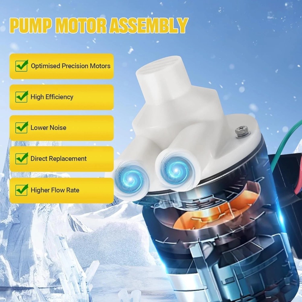 Durable Hoshizaki Ice Machine Water Pump Motor Assembly - Efficient Performance