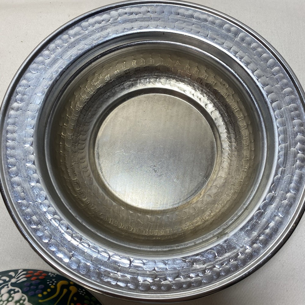 Handpainted Ceramic & Metal Candy Dish Ramadan