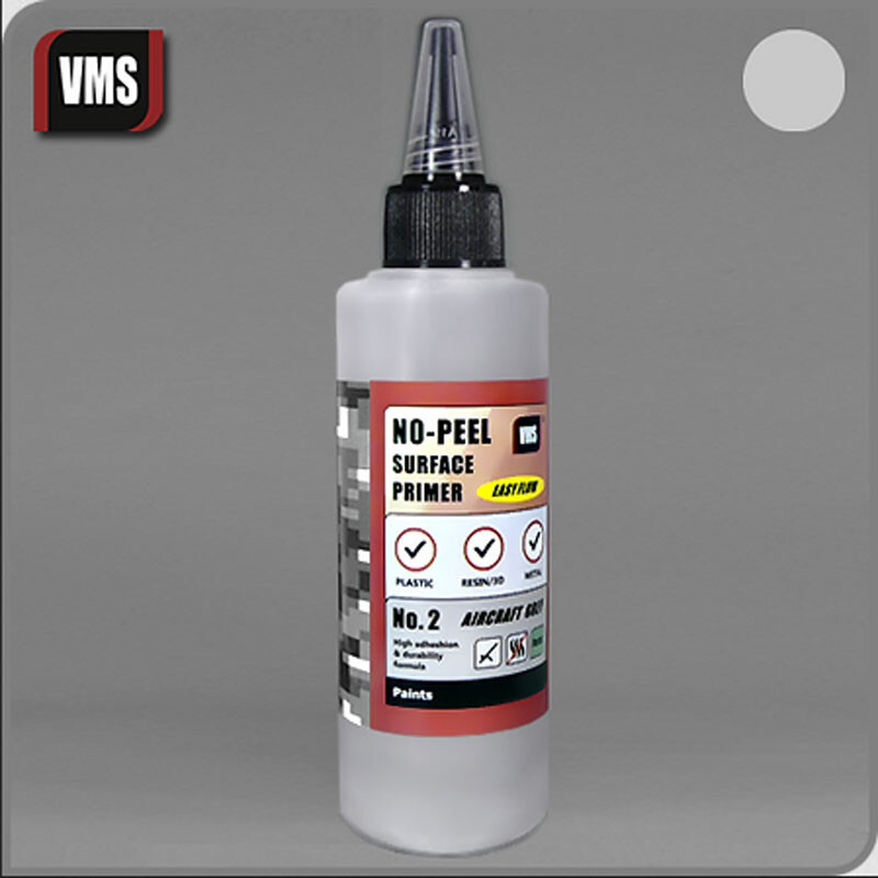 VMS #PR02 No-Peel Primer - Aircraft Light Grey 100 ml