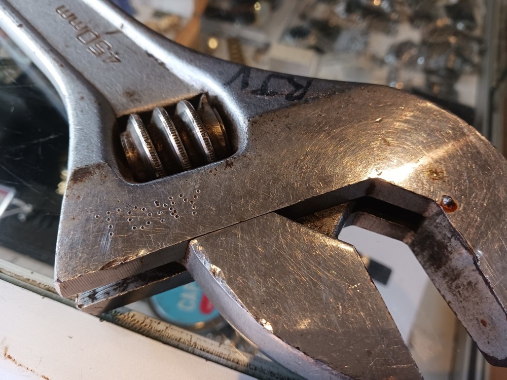 Irega 77-18" (450mm) Adjustable Wrench Chrome