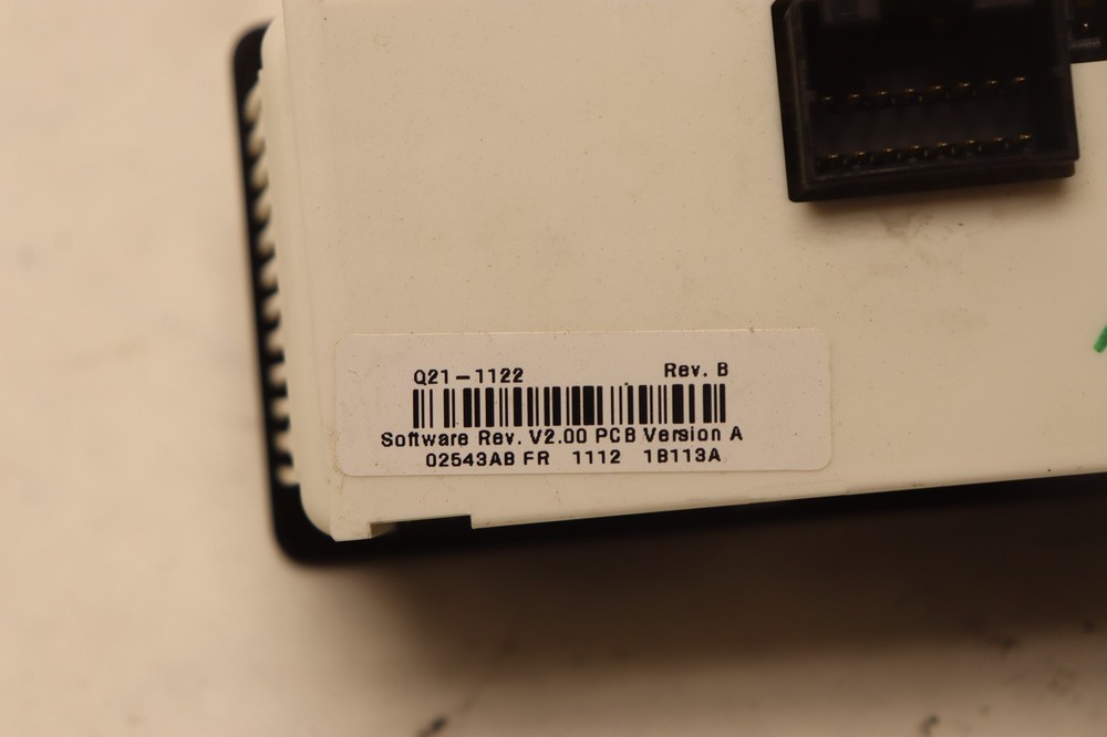 2018-2023 PETERBILT 579 SLEEPER HVAC TEMPERATURE CONTROL PANEL OEM