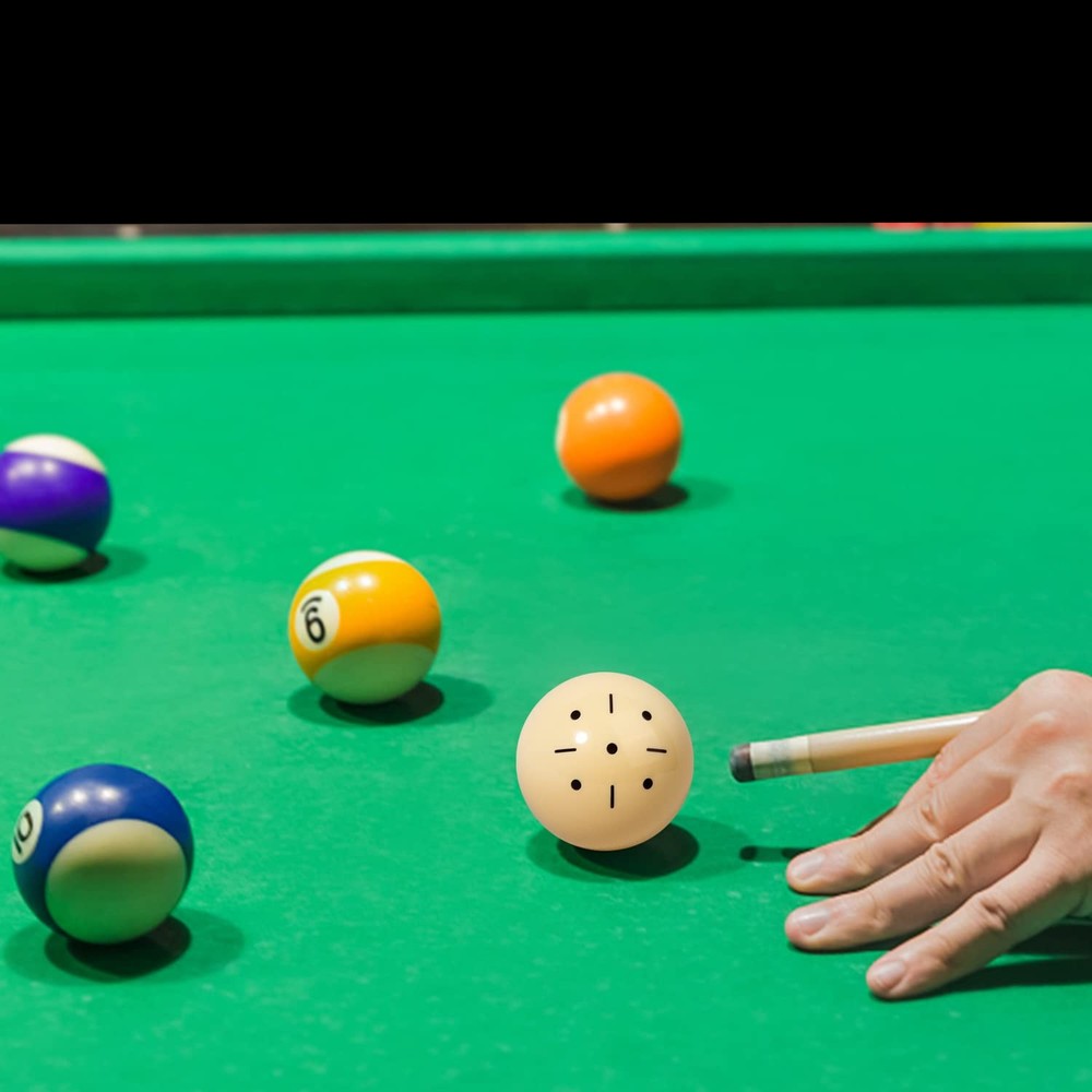 Black Dot & Blue Dot Practice Training Cue Balls, AAA-Grade PRO Cup Standard ...
