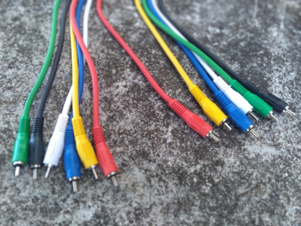 Peavey 5' RCA MOLDED COLOR CODE