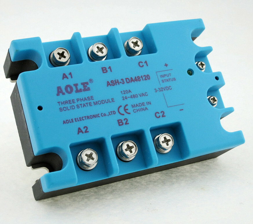 120A High Current ASH-3DA48120 Enhanced Three-phase Solid State Relay
