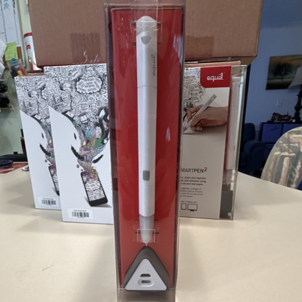 20 Equil Smartpens- 2 Active Stylus Bluetooth for Apple Android Windows White