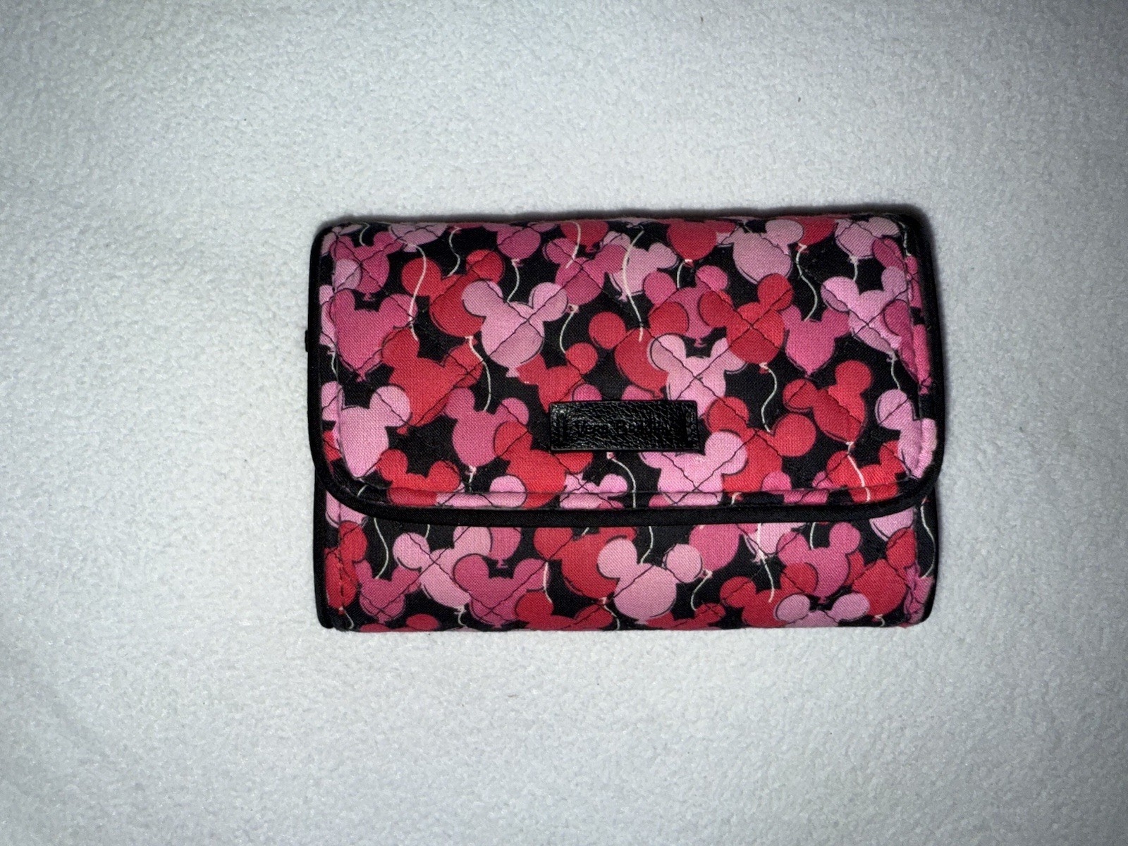 Vera Bradley Disney Mickey Whismical Balloons Wallet Preowned