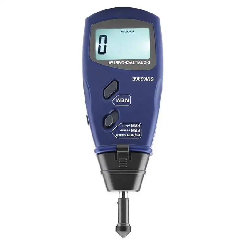 Handheld Digital Tachometer, Contact-Type Speed Meter, Digital Line Speed Meter