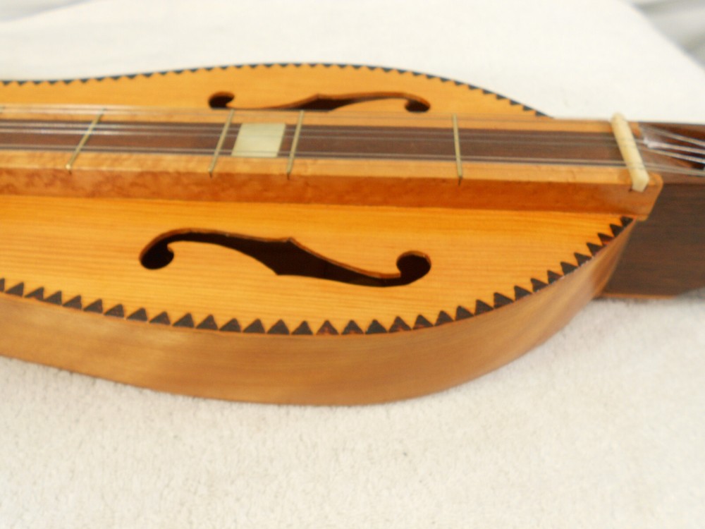 DULCIMER - TIMELESS TIMBER CUSTOM 1400 A.D. FLAME BIRCH - BIRDSEYE - WALNUT 1/1
