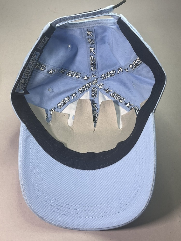 PGA Tour Golf Hat Mens Adjustable Blue Strapback Baseball Cap