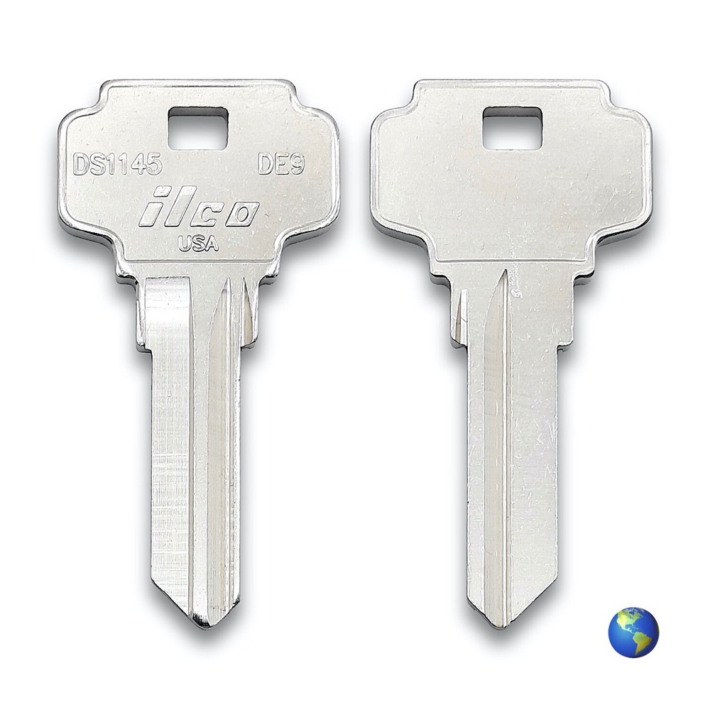DE9 Key Blanks for Dexter and Dexter by Schlage Locksets (2 Keys)