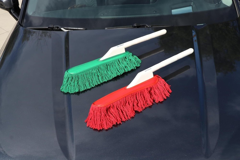 California Car Duster Detailing Combo Kit 2-Pack Bundle with Plastic Handles