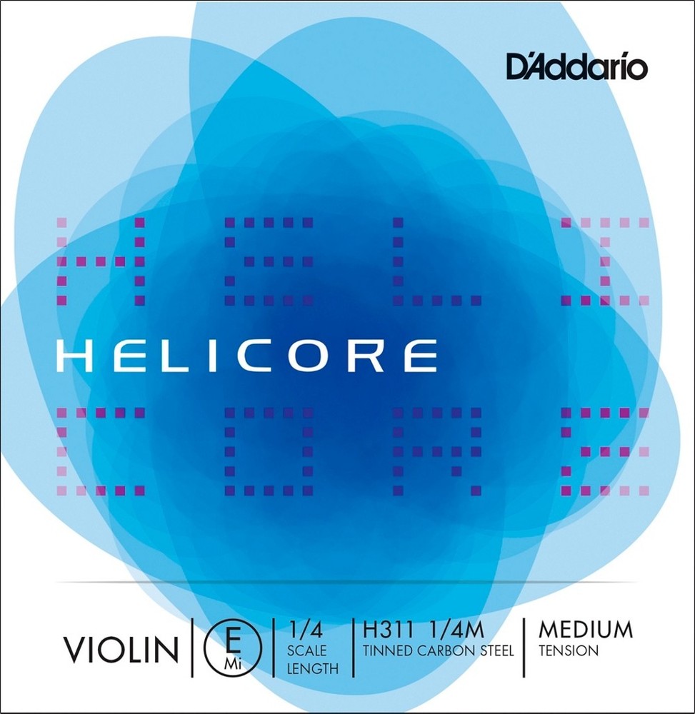 D'Addario Helicore Series Violin E String 1/4 Size