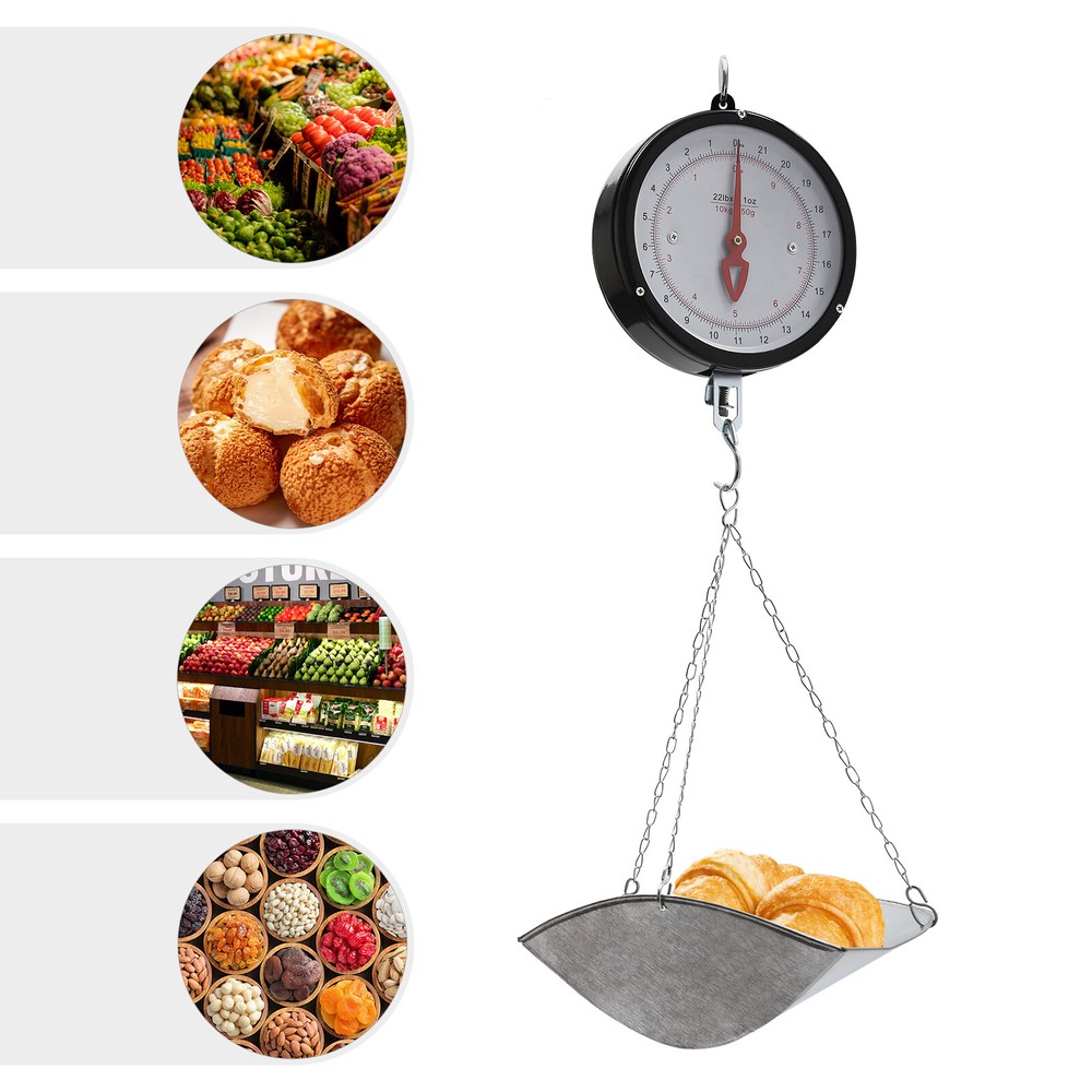 Double-sided Hanging Scale Dial Hanging Scale Circular Supermarkets for deli
