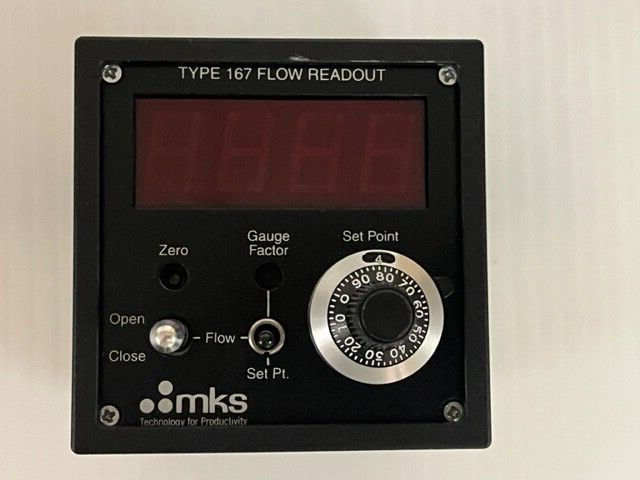 MKS TYPE 167A FLOW READOUT