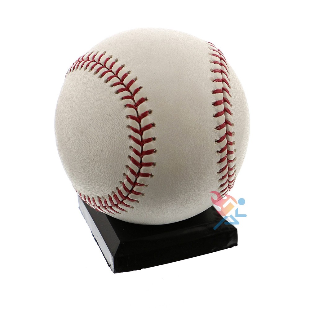 Baseball Display Stand Black Large 2" Square Dimple Block, 3 Pack