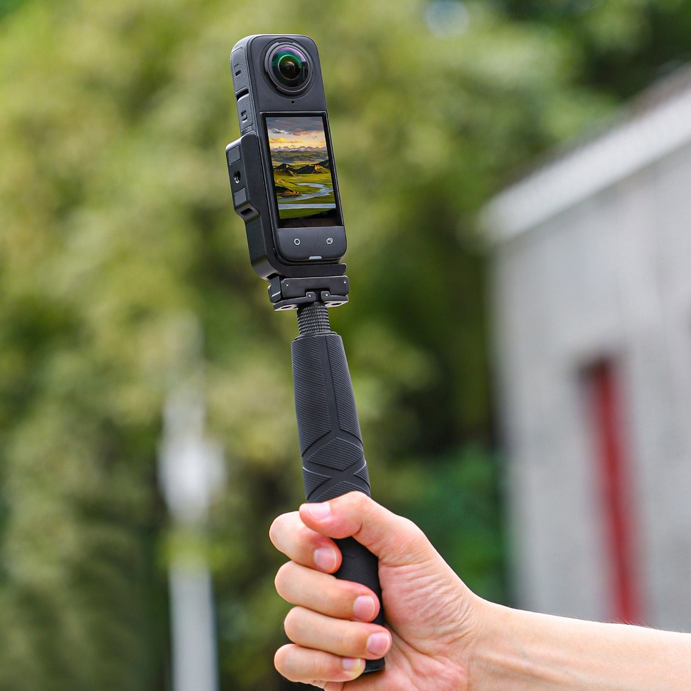 Horizontal Vertical Mount Bracket+Magnetic Base Shooting Adapter For Insta360 X4