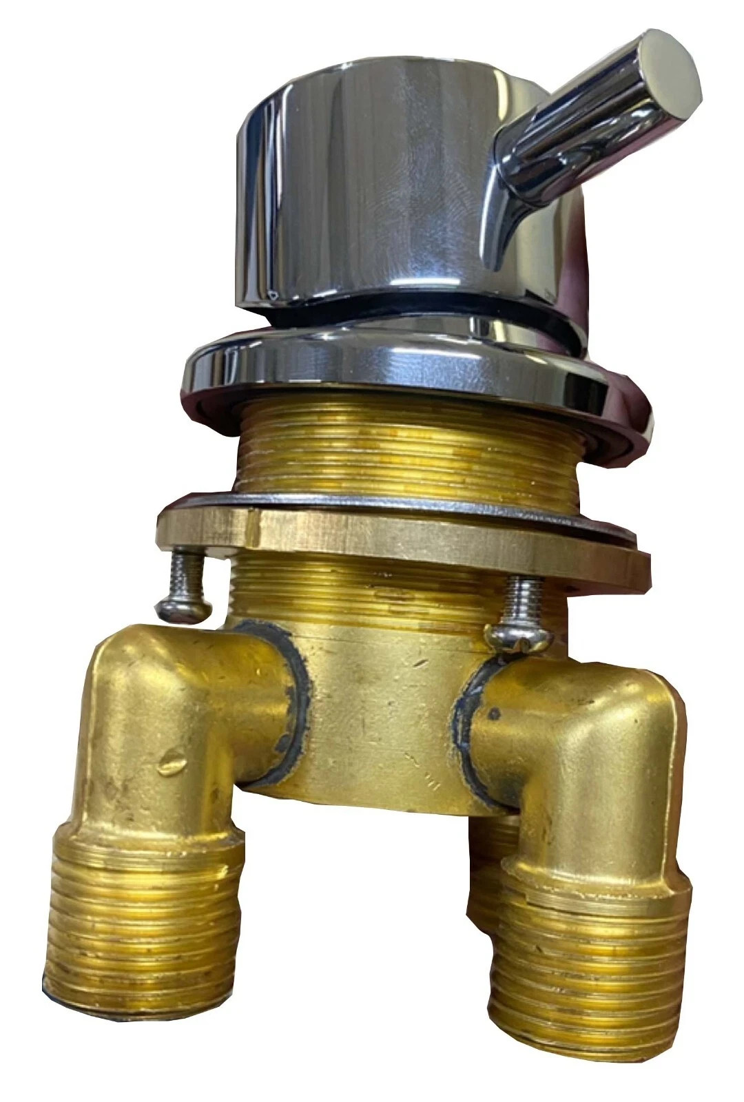 PEDICURE SPA CHAIR FAUCET 3 WAY HOT AND COLD MIXER VALVE