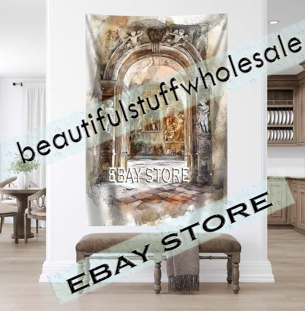 Tapestry Old Stone Corridor 39X59 in