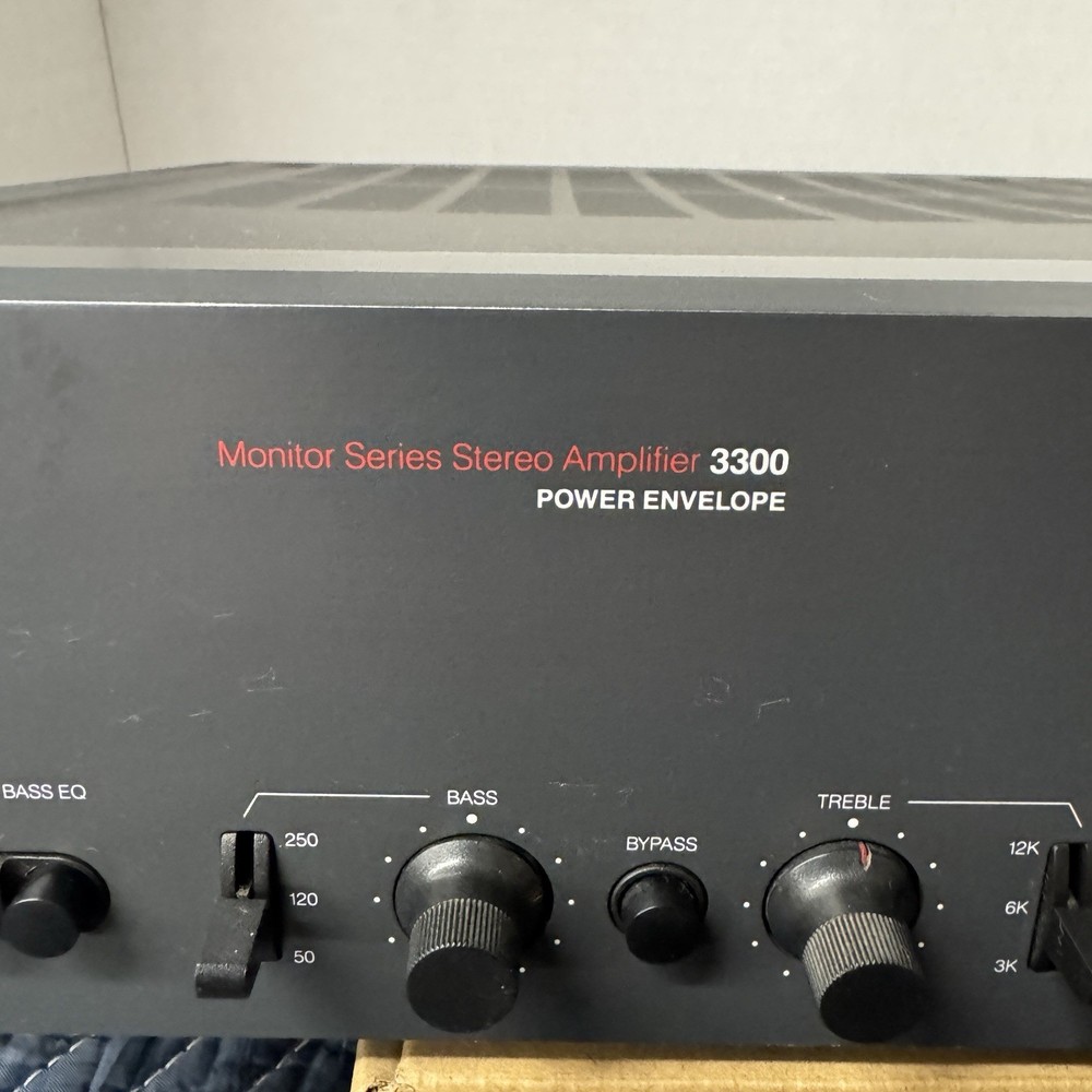 NAD 3300 INTEGRATED STEREO AMPLIFIER - SERVICED - CLEANED - TESTED