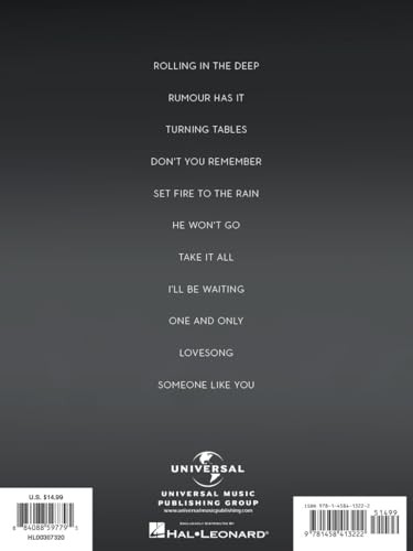 Adele - 21 "Easy Piano"