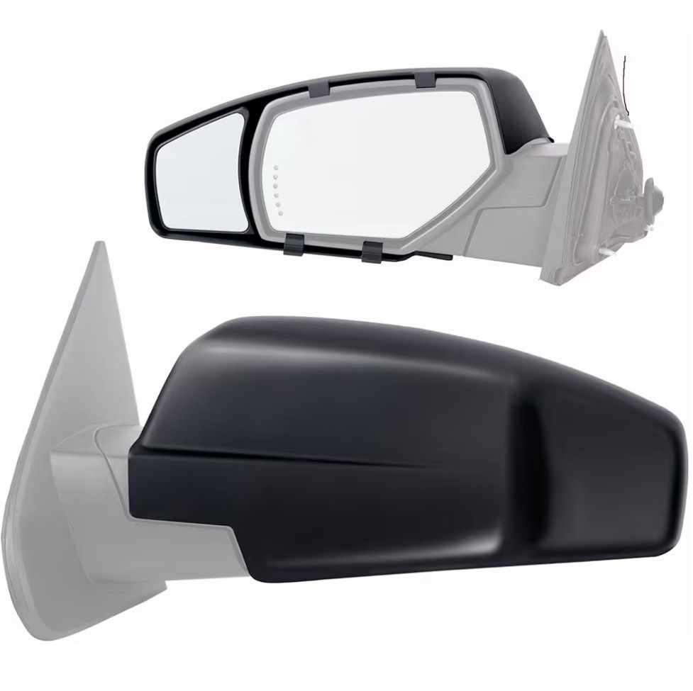 K SOURCE Snap & Zap 80910 Custom Fit Towing Mirror