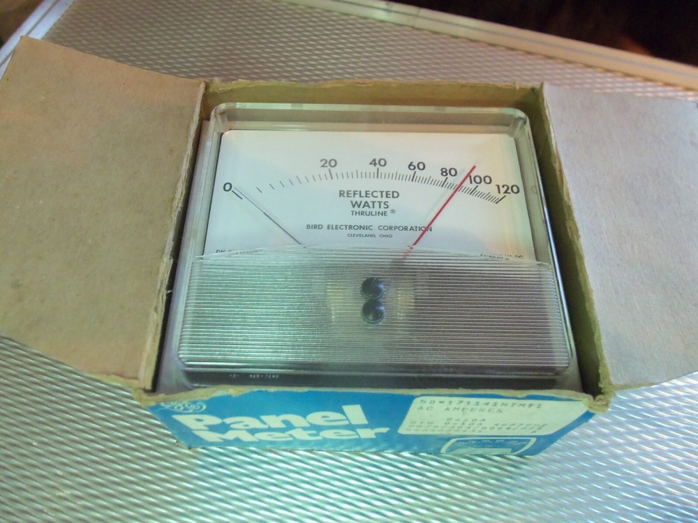 Bird 100ua Wattmeter Replacement Meter Face Kit NOT FOR A 43