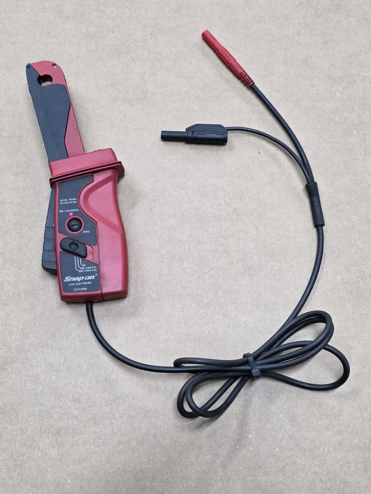 Snap-On Tools Low Amp Probe EETA308A For Digital Multimeter