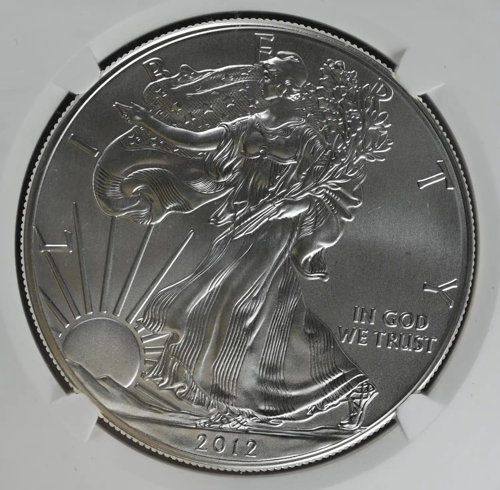 2012 Bullion Silver Eagles NGC MS-69