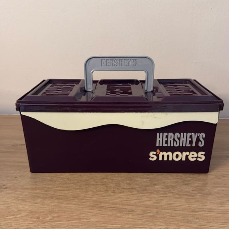 Hershey's S'mores Caddy Organizer Carry Case Camping Box Storage Tray