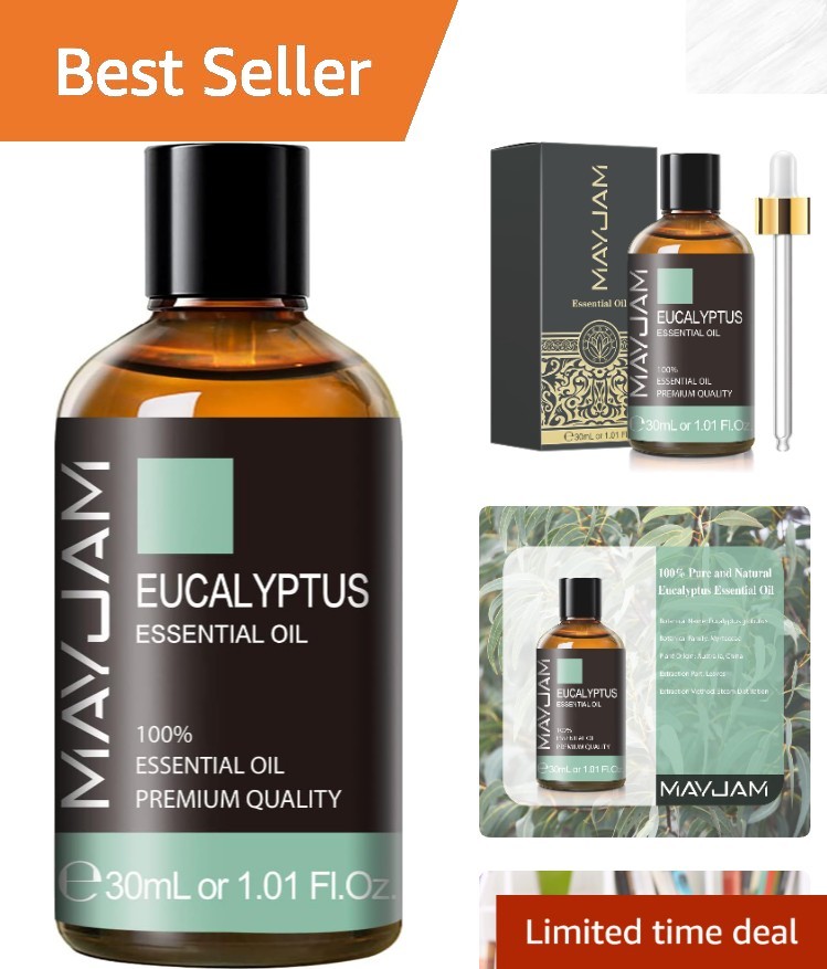 30ML Eucalyptus Oil for Diffusers - Natural Aromatherapy & DIY Solutions