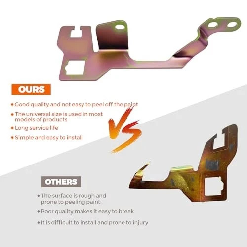 Upgraded Throttle & Kickdown Cable Bracket –Compatible with Edelbrock