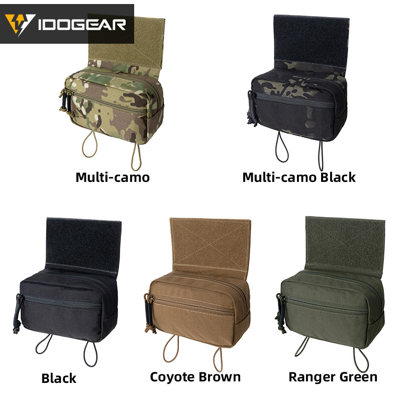 IDOGEAR Tactical SACK Drop Pouch Dump Pouch Abdominal Carrying Tool Pack Gear MC