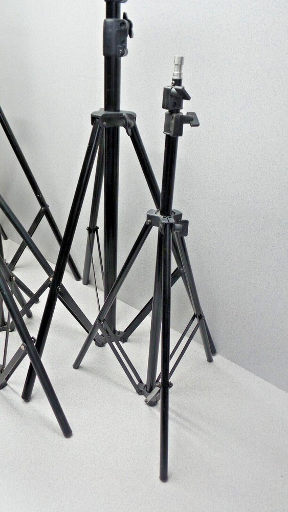 SMITH-VICTOR Aluminum Light Stand RS8 - LARGE LS Telescoping Max.