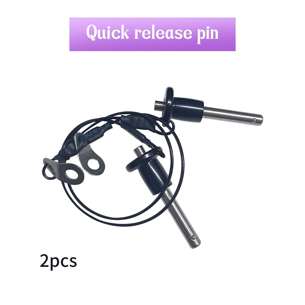 2Pcs 304 Stainless Steel Ball Locking Pins, Push-Button Locking Quick Release...