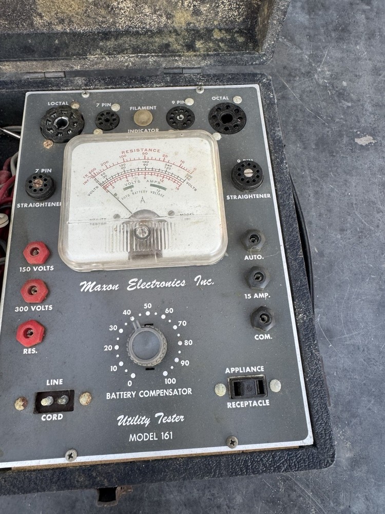 Vintage Maxon Electronics Utility Tester Model 161