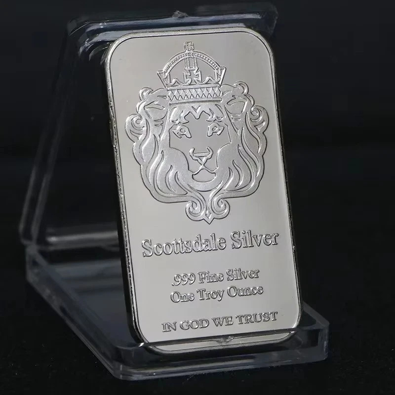 1PC 1 oz . Silver Bar - Scottsdale Mint VORTEX Silver Bullion Bar
