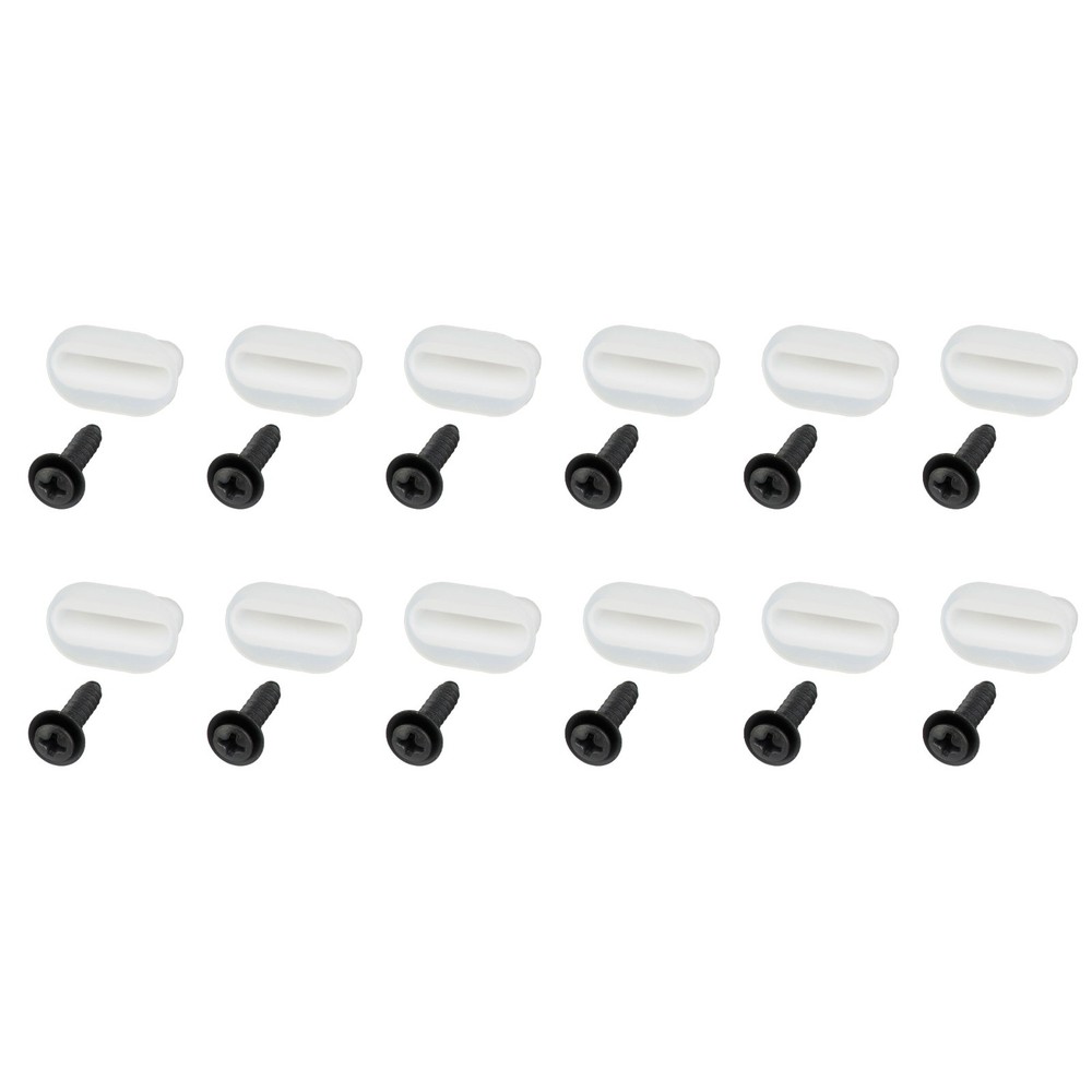 1984-1996 C4 Corvette Door Panel Lower Screw Nylon Insert Kit 24pcs