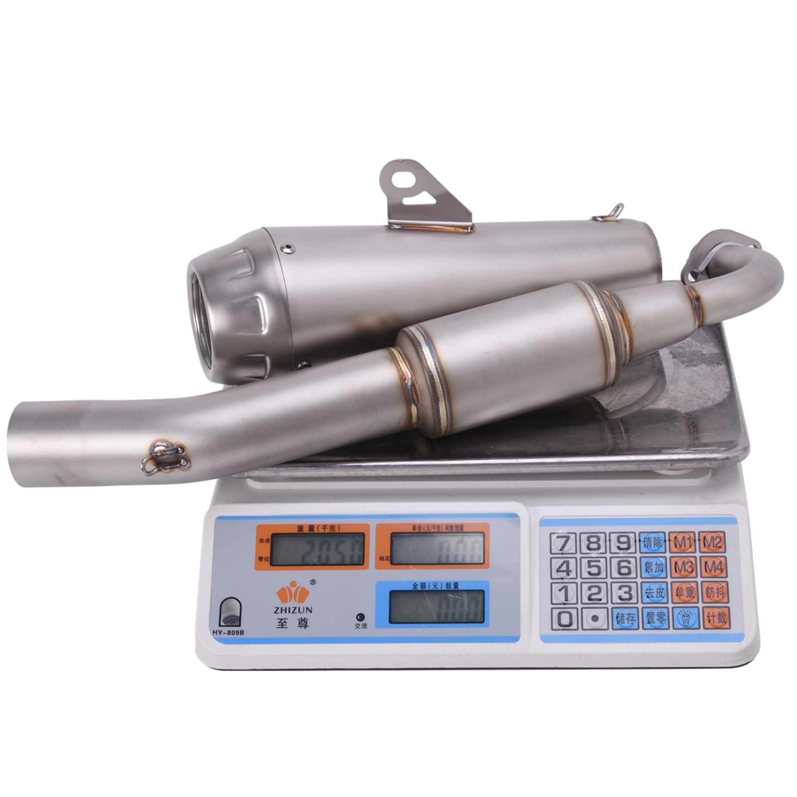 Low Mount Exhaust System Headers Muffler Pipe For Honda Grom MSX125/SF 2013-2020