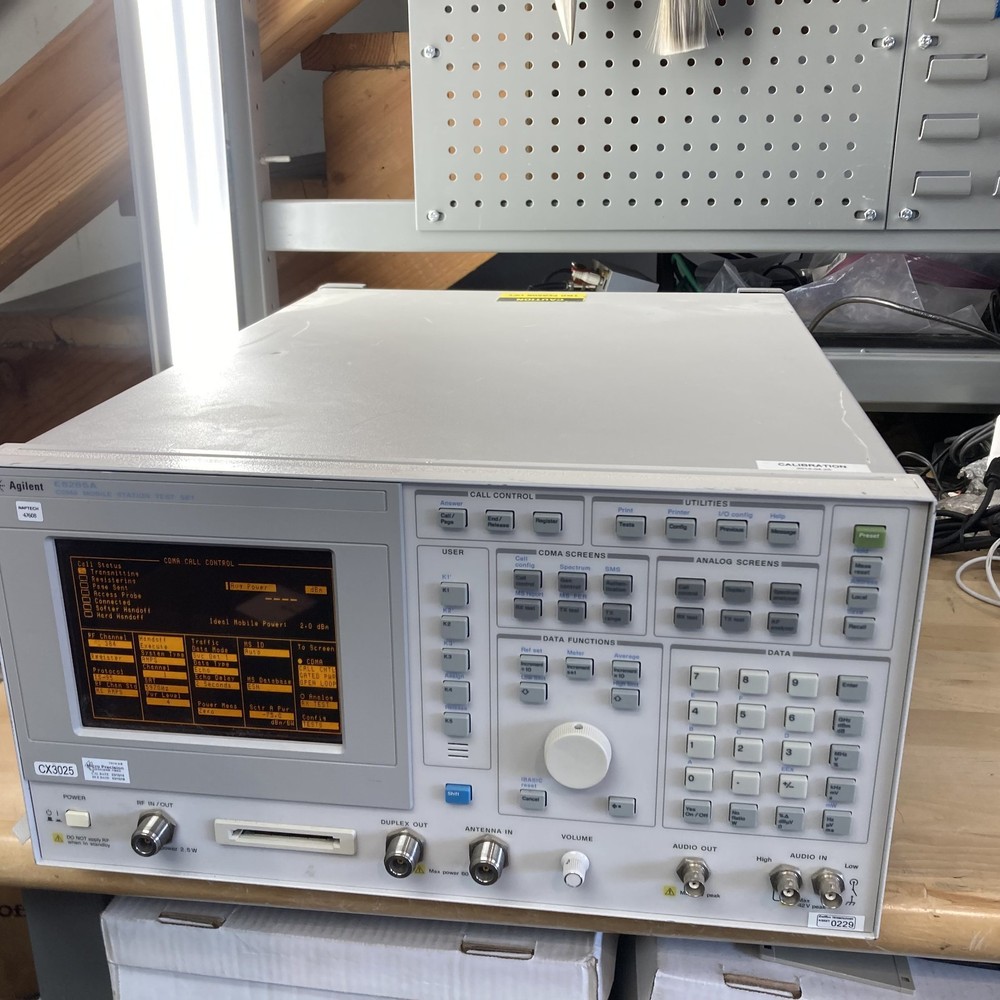 Agilent E8285A CDMA Mobile Station Test Set Not Working Error 0040