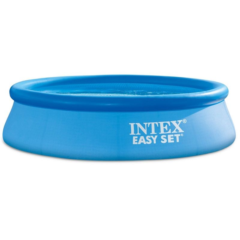 INTEX 10' X 30" EASY SET ROUND INFLATABLE ABOVE GROUND POOL, - Scratch & Dent