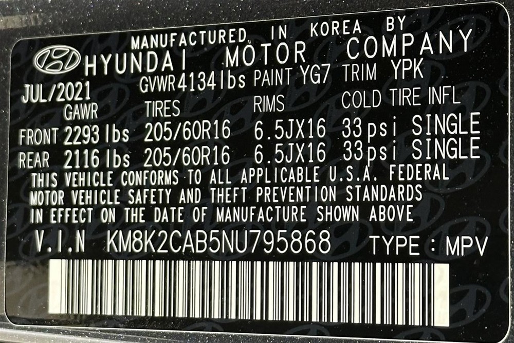 Camera/Projector Camera Windshield Mounted Fits 22-23 KONA 2743416