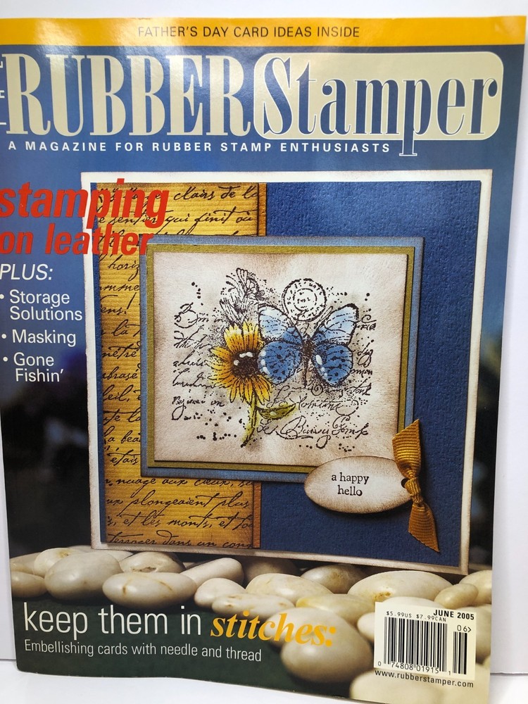THE RUBBER STAMPER Magazine 2005 - Full Year - 8 Issues
