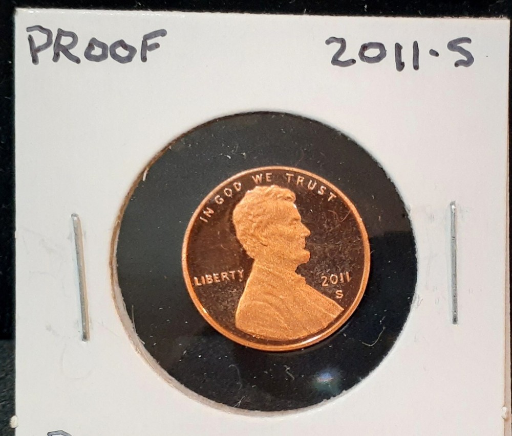 2011-S PROOF LINCOLN SHIELD CENT        XO