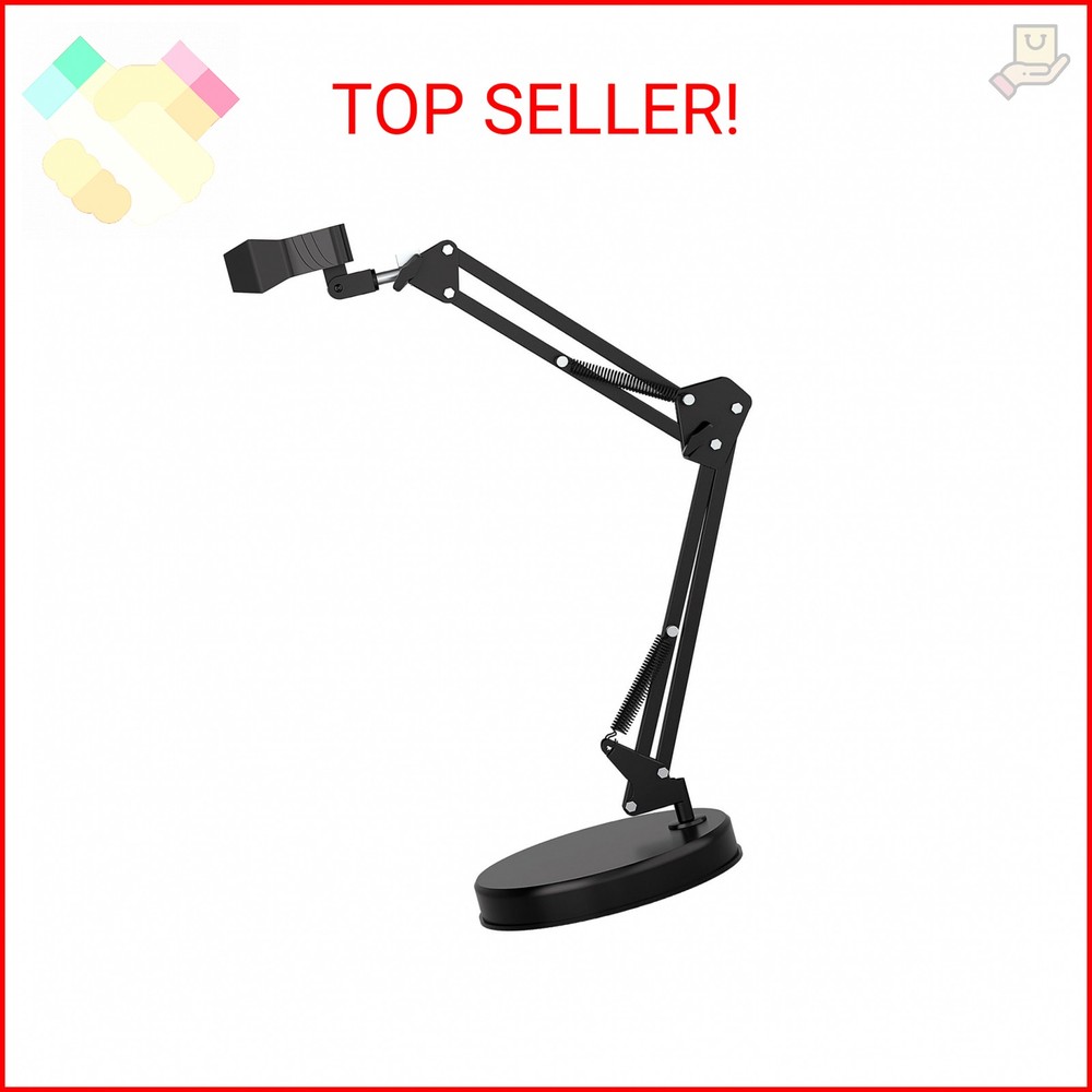 Bysameyee Flexible Arm Stand for Digital Microscope, 21.6” Height Adjustable Bra