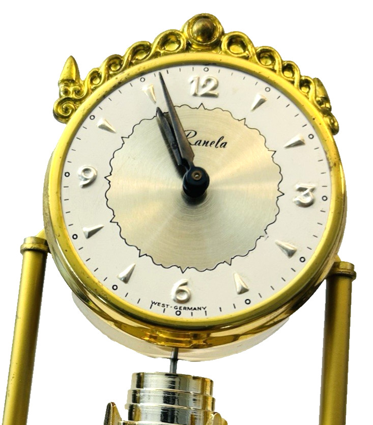 Vintage Ranela West German Domed Clock - Mechanical Wind Clock